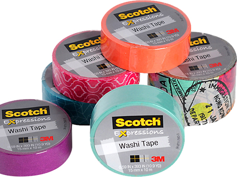 Scotch Expressions Washi Tape 3M