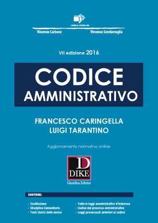 Codice amministrativo 2016 Dike