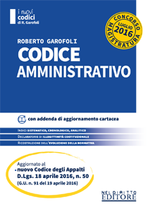 Codice Amministrativo, 2016