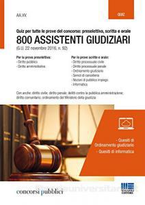 800 Assistenti giudiziari-quiz
