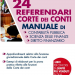 24 Referendari Corte dei Conti