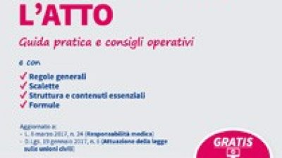 Come si scrive l’Atto