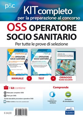 Kit completo Concorso OSS Operatore Socio Sanitario