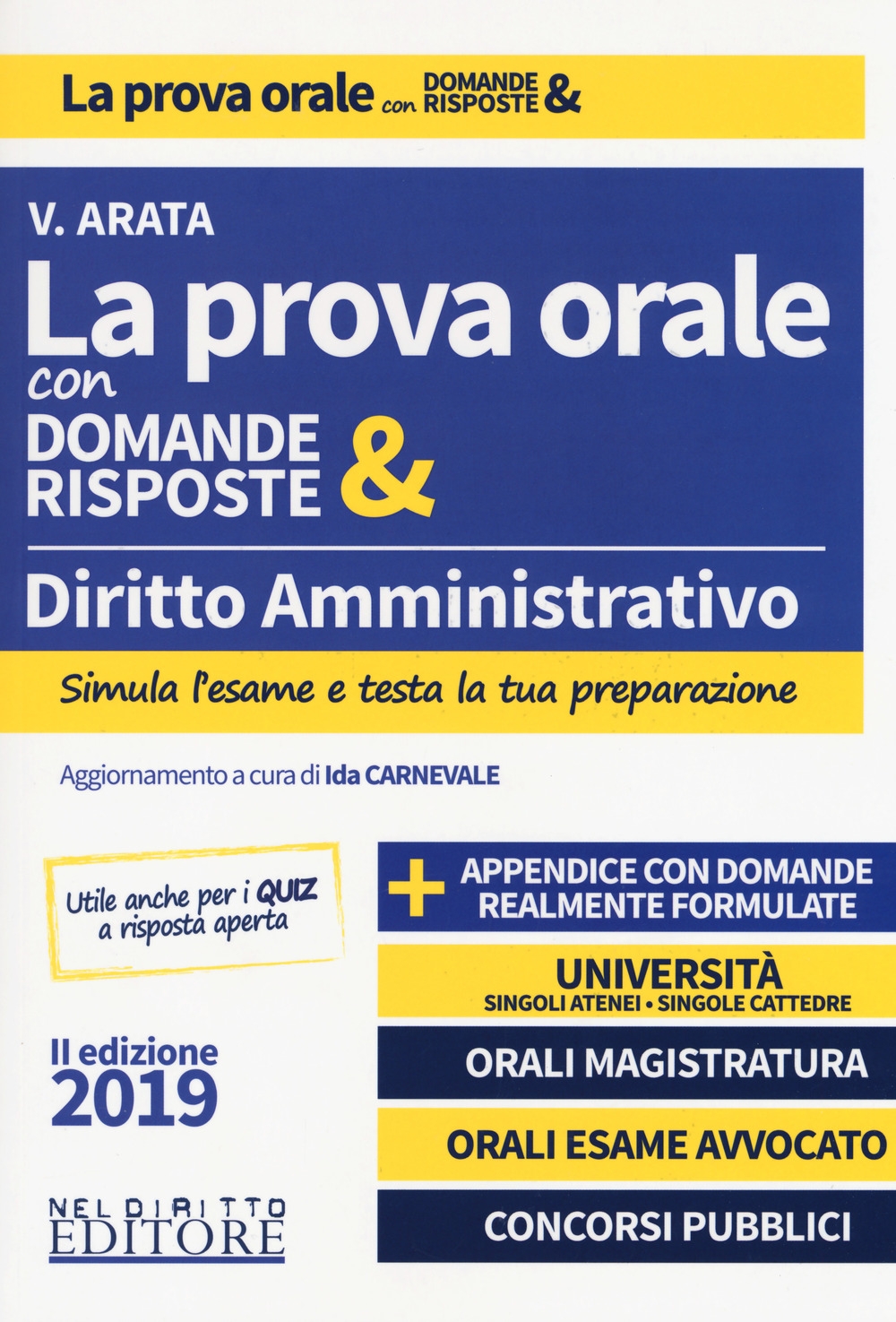 LA PROVA ORALE con domande e risposte