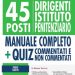 45 POSTI DIRIGENTI ISTITUTO PENITENZIARIO