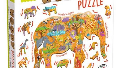 WOODY PUZZLE by Ludattica 🐘🐢